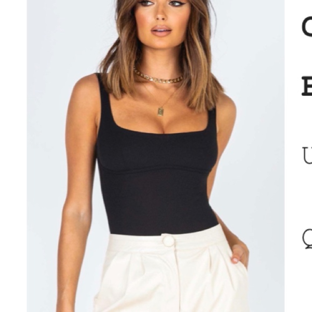 Black Bodysuit from Princess Polly